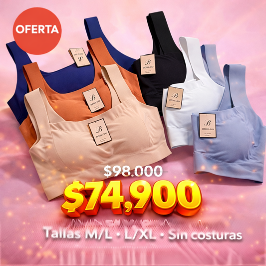 Brasier Reafirmante ShapeFit: Levanta y define sin incomodidad