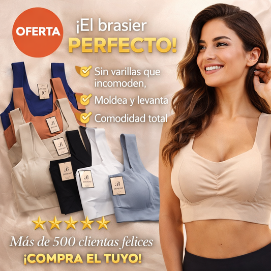Brasier Reafirmante ShapeFit: Levanta y define sin incomodidad