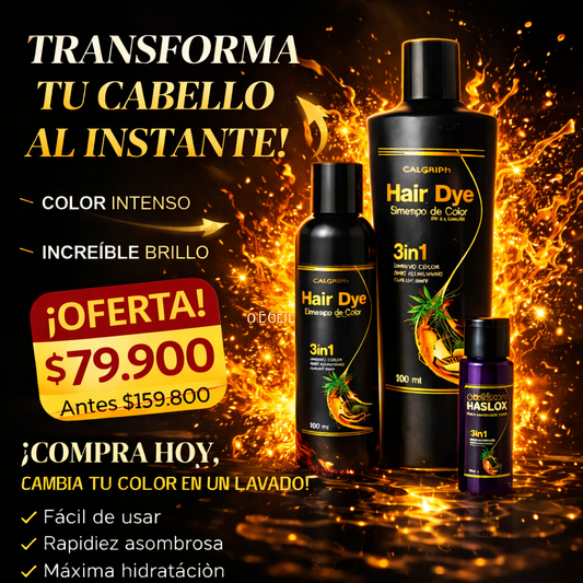 CubreCanas Pro Hair Dye: ByeBye Canas